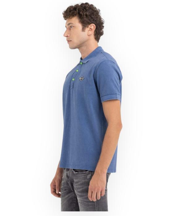 24SS 리플레이 폴로 티셔츠 M3070A00022696M 690 azzurro - REPLAY