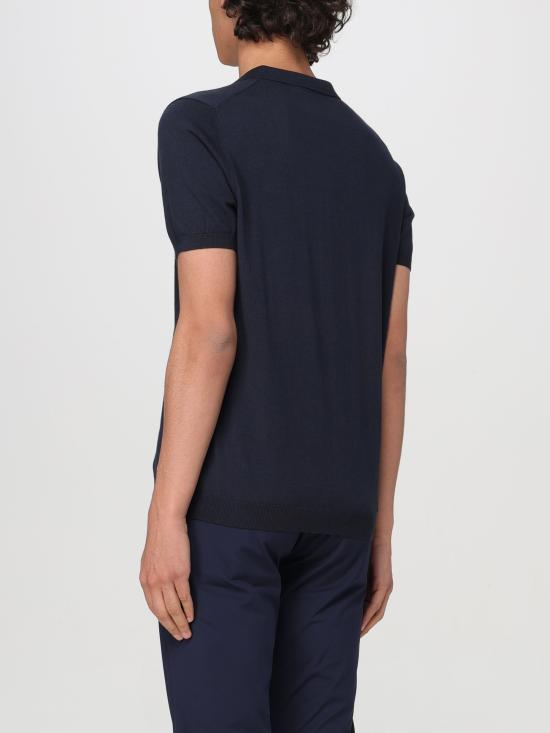 24SS 피플오브시부야 폴로 티셔츠 YABAI 790 blu notte - PEOPLE