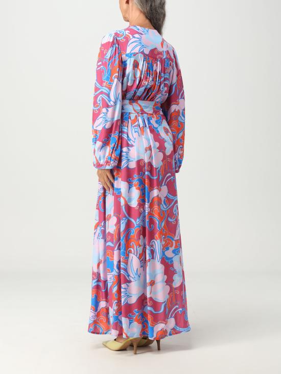 23FW 막스마라 스튜디오 롱 원피스 2363260233600 011 nero - MAX MARA STUDIO