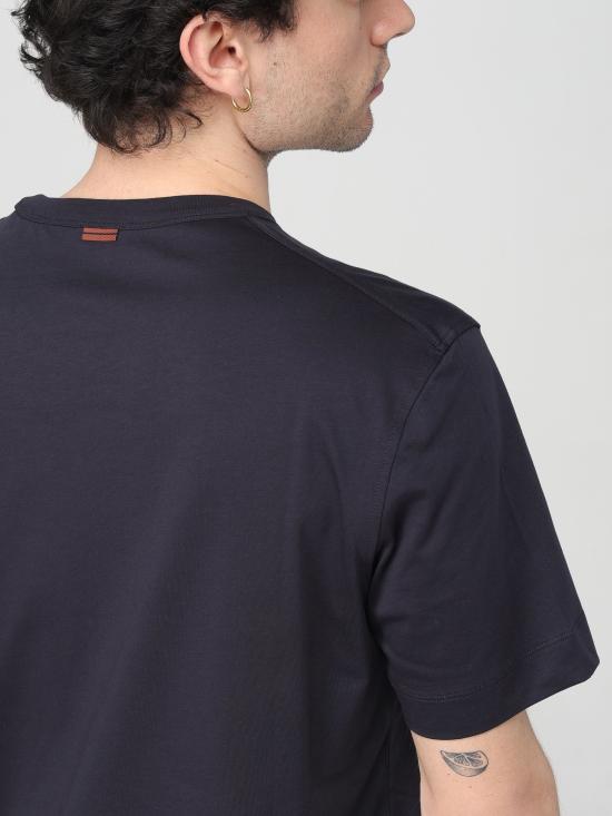  에르메네질도제냐 반팔 티셔츠 E7360A5B760 K09 nero - ERMENEGILDO ZEGNA