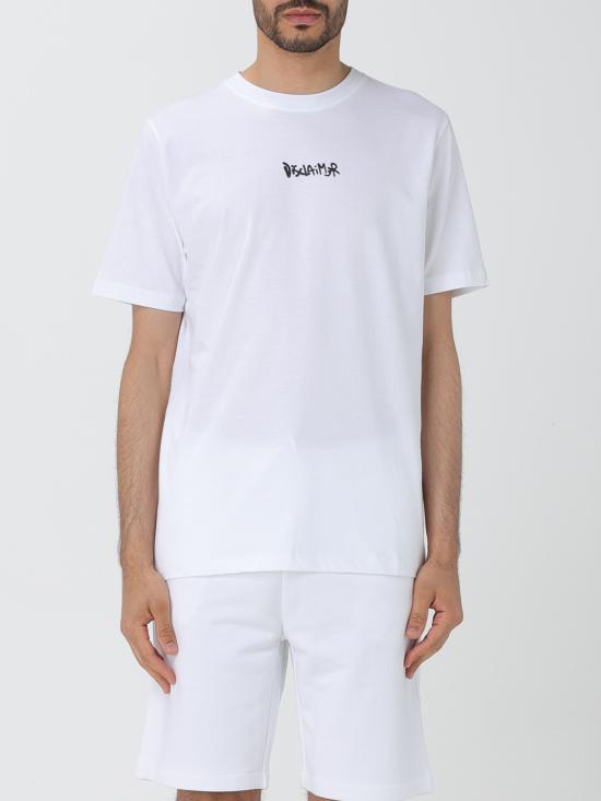 24SS 디스클레이머 반팔 티셔츠 24EDS54465 BIANCO bianco