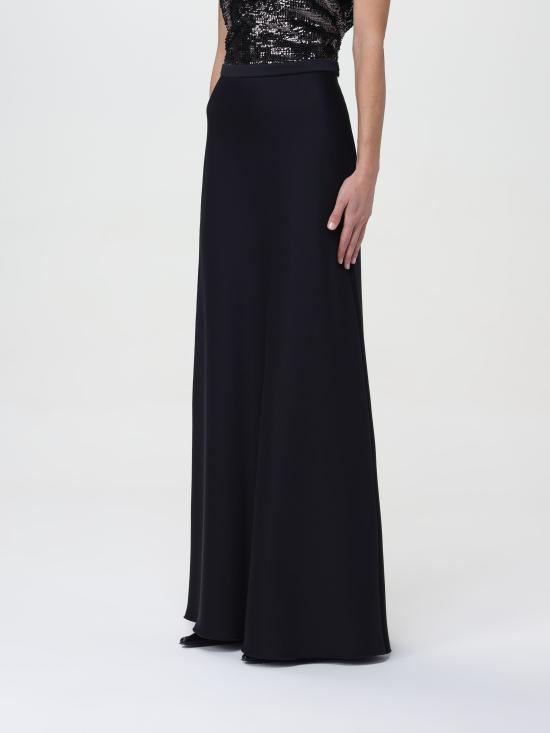  막스마라 롱 스커트 2411771021600 001 nero - MAX MARA