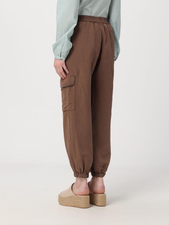  바잘 디럭스 스트레이트 팬츠 S9522600 266 marrone - BAZAR DELUXE