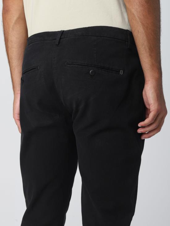  돈답 데님 스트레이트 팬츠 UP517GS0049BM5 999 nero - DONDUP