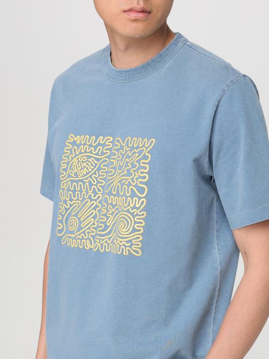  폴 스미스 반팔 티셔츠 M2R220XMP4503 46C azzurro - PAUL SMITH