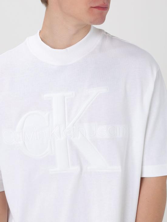  캘빈클라인 반팔 티셔츠 J30J325210 YAF bianco - CALVIN KLEIN