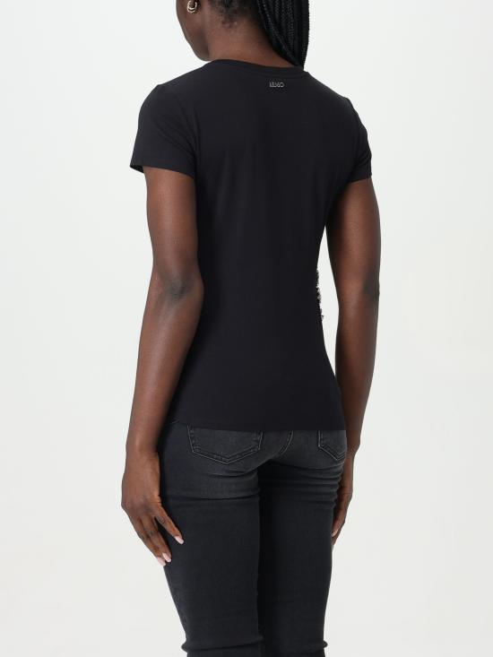  리우조 반팔 티셔츠 CA4308J5003 22222 nero - LIU JO