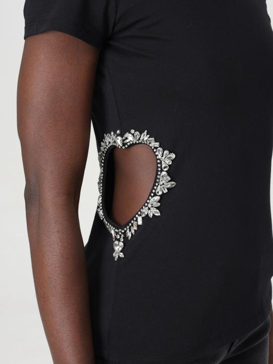  리우조 반팔 티셔츠 CA4308J5003 22222 nero - LIU JO