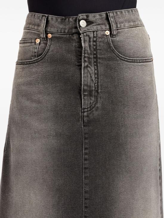  MM6 메종마르지엘라 데님 스커트 S62MI0016 M30009 859 Grey - MM6 MAISON MARGIELA