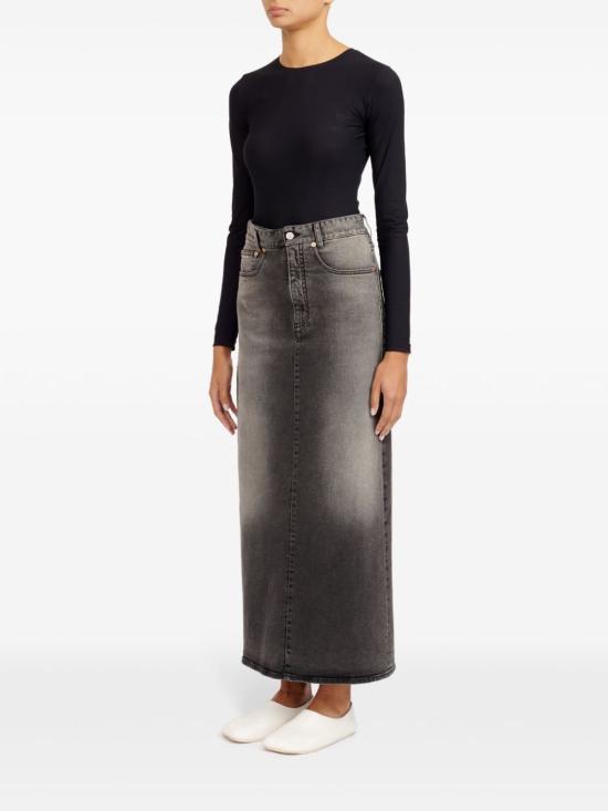  MM6 메종마르지엘라 데님 스커트 S62MI0016 M30009 859 Grey