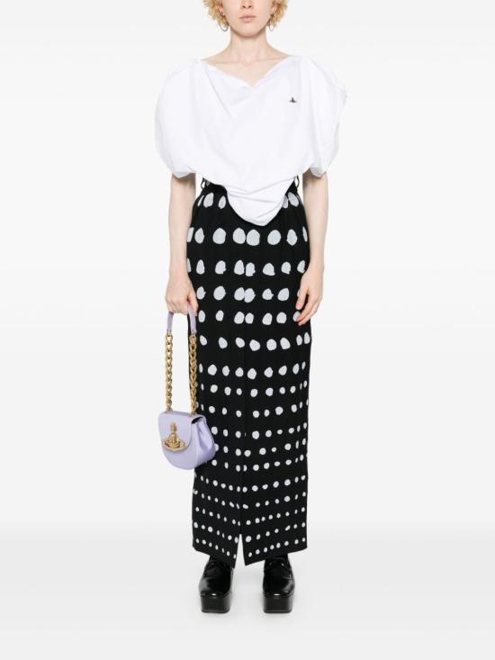 24FW 비비안웨스트우드 블라우스 1505000J W009Q AAA A401 White - VIVIENNE WESTWOOD