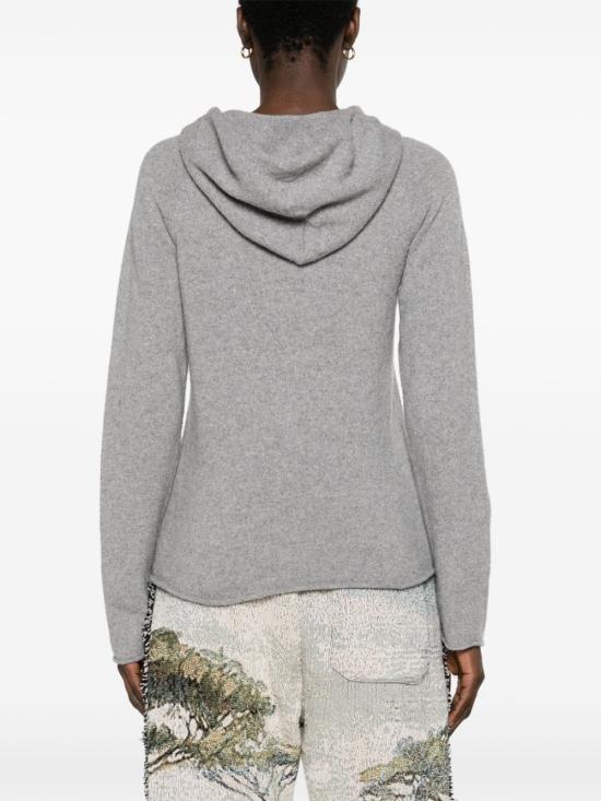  베이스레인지 긴팔 티셔츠 KNRH RC SP24 GREY MELANGE GRIGIO - BASERANGE