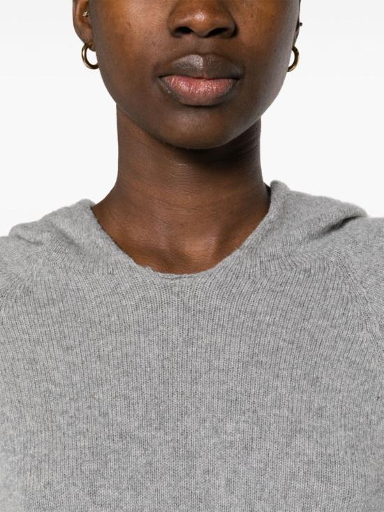  베이스레인지 긴팔 티셔츠 KNRH RC SP24 GREY MELANGE GRIGIO - BASERANGE