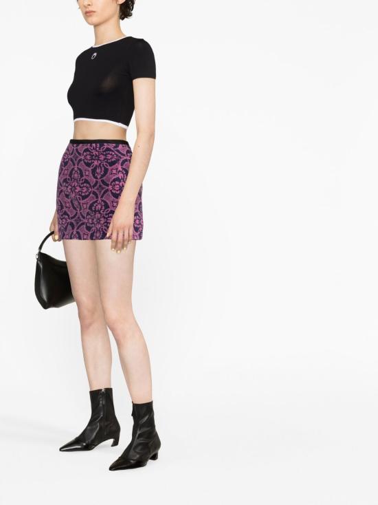  마린세르 숏 스커트 S098SS23W WOVCO0005 07 ROSA - MARINE SERRE