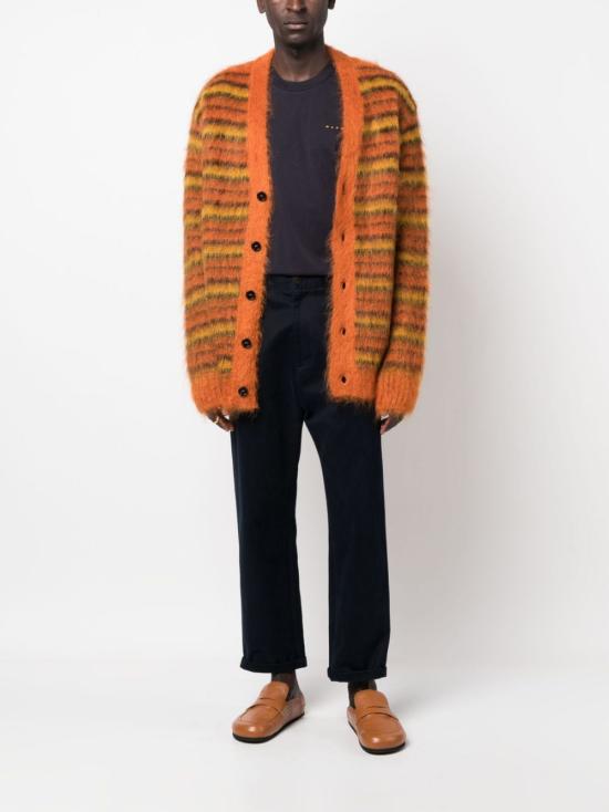  마르니 반팔 티셔츠 HUMU0198X1 UTCZ57 00B99 Blublack