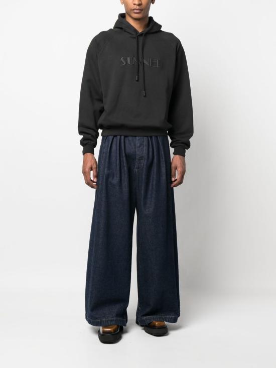  써네이 긴팔 티셔츠 CRTWXJER043 JER010 001 NERO - SUNNEI