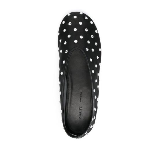 24FW 케이트 플랫 슈즈 F4038 4068 W4068 200 BLACK - KHAITE