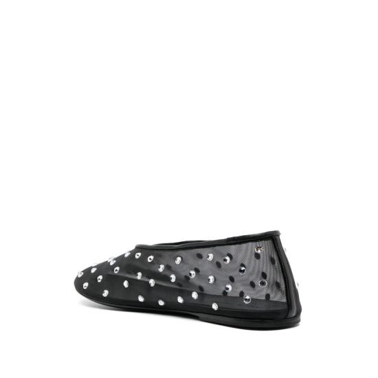 24FW 케이트 플랫 슈즈 F4038 4068 W4068 200 BLACK - KHAITE