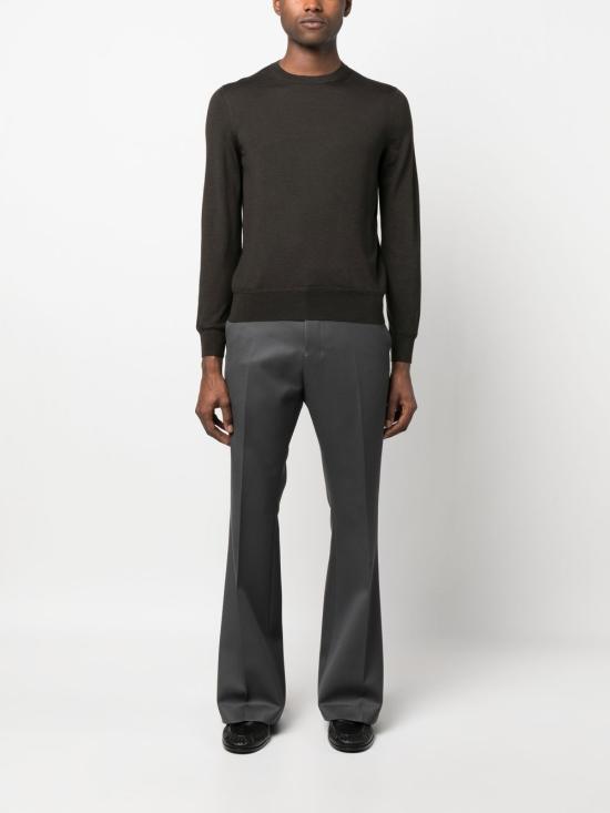  아미 스트레이트 팬츠 HTR801 WV0004 081 Stone Grey - AMI