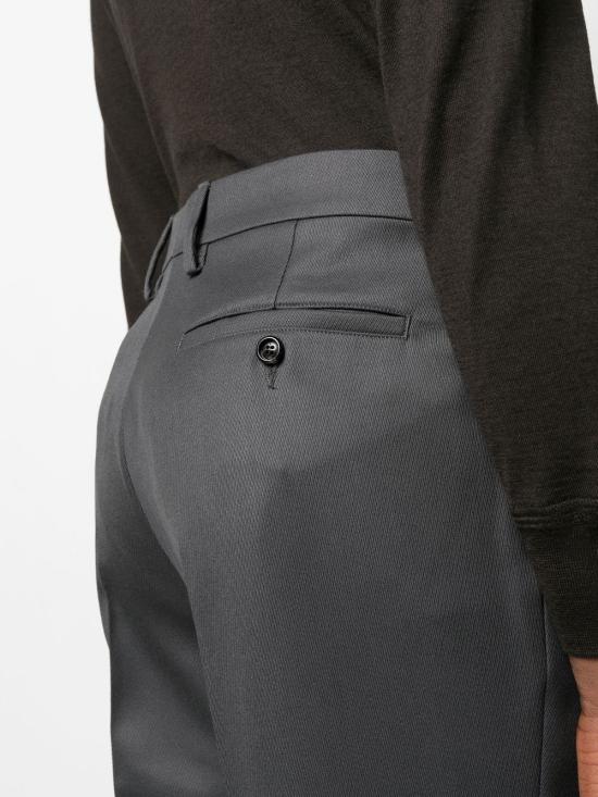  아미 스트레이트 팬츠 HTR801 WV0004 081 Stone Grey - AMI