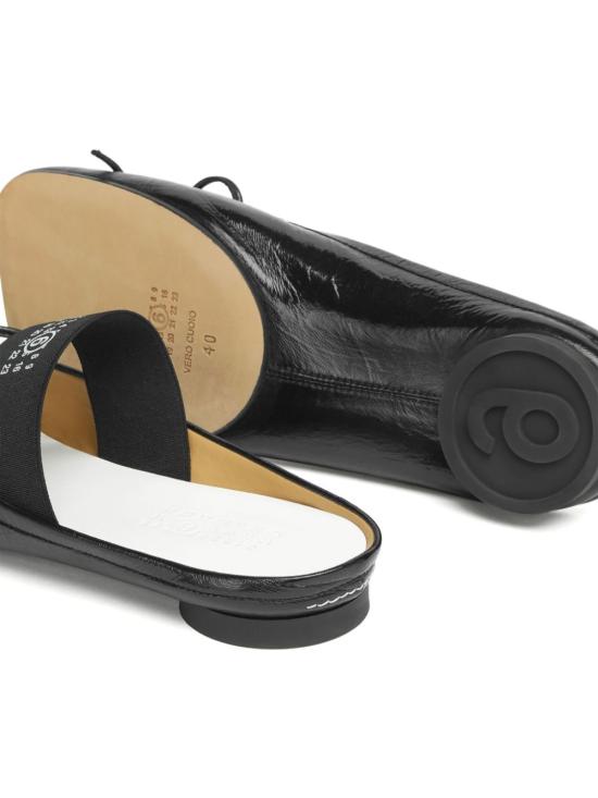  MM6 메종마르지엘라 뮬/슬리퍼 S66WX0062 P3628 T8013 Nero