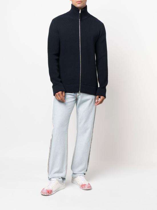  마르지엘라 스웨터 SI1HA0013 S17781 511F Navy - MAISON MARGIELA