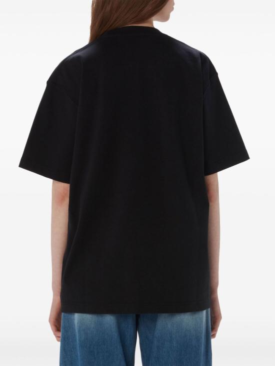 24FW JW앤더슨 반팔 티셔츠 JT0248 PG1606 999 BLACK - JW ANDERSON