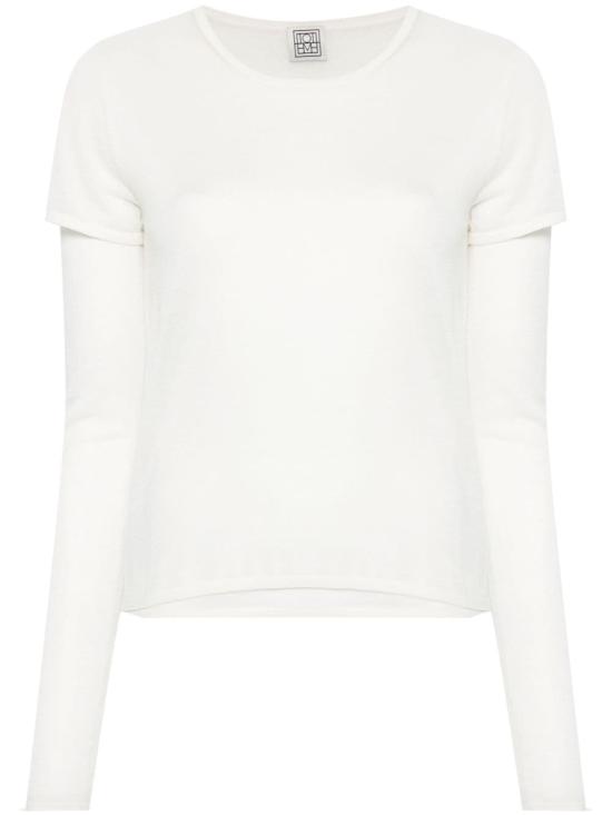 24FW 토템 긴팔 티셔츠 243 WRT0348 YA0079 187 TALC