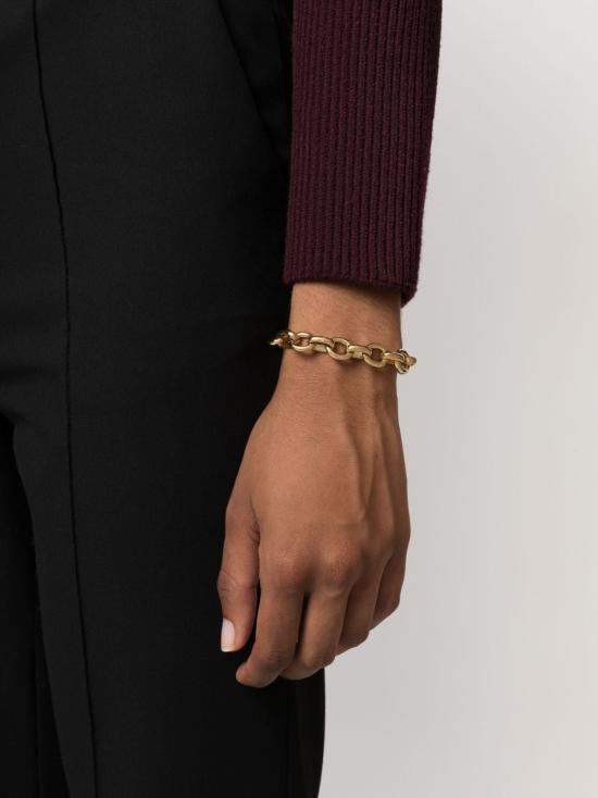  로라 롬바르디 팔찌 Portrait Bracelet Brass Gold - LAURA LOMBARDI