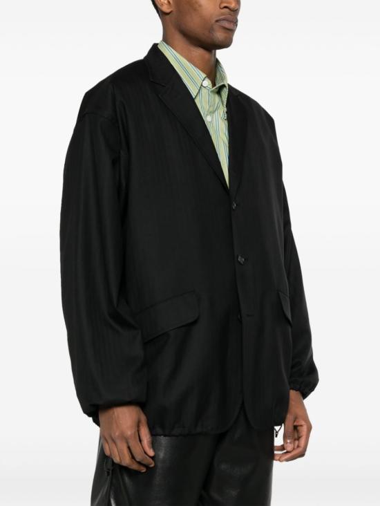  꼼데가르송 옴므 수트 자켓 HM J030 S24 1 NERO - COMME DES GARCONS