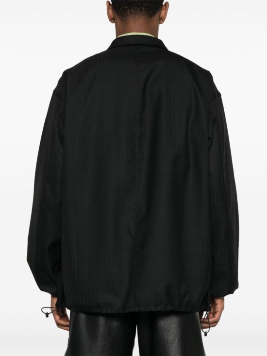  꼼데가르송 옴므 수트 자켓 HM J030 S24 1 NERO