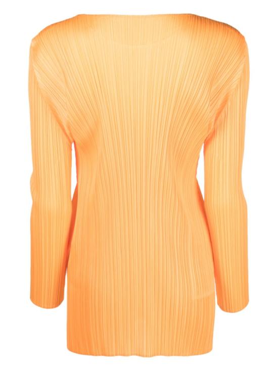  플리츠플리즈 스트레이트 팬츠 PP38JK131 31 Neon Orange