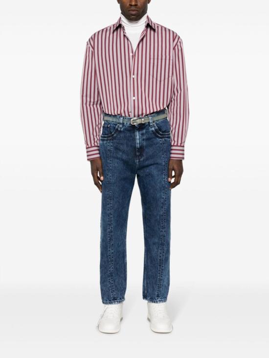  나마체코  데님 스트레이트 팬츠 NW23 503D W4496 5060SK Sky Magic Blue Denim - NAMACHEKO