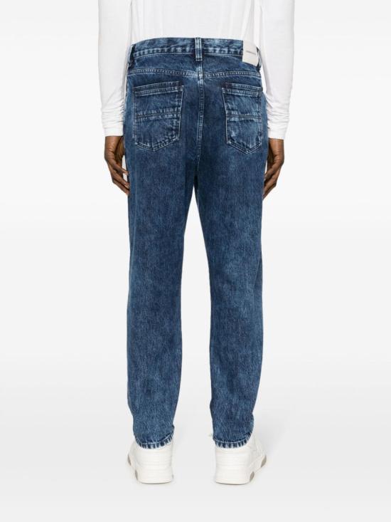  나마체코  데님 스트레이트 팬츠 NW23 503D W4496 5060SK Sky Magic Blue Denim - NAMACHEKO