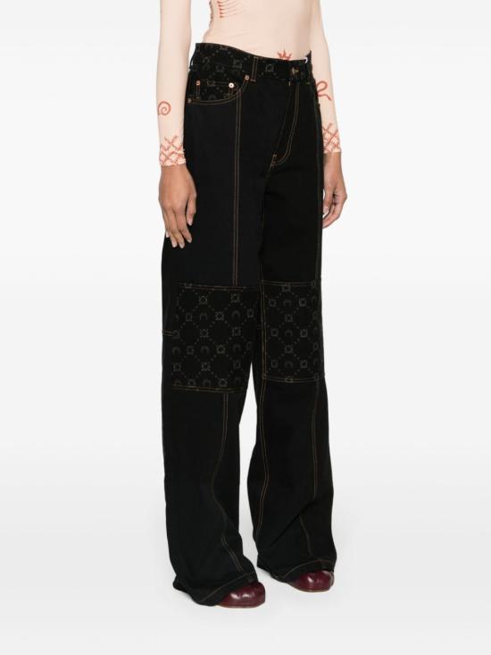  마린세르 데님 스트레이트 팬츠 UPA001UDEN0005 BK99 NERO