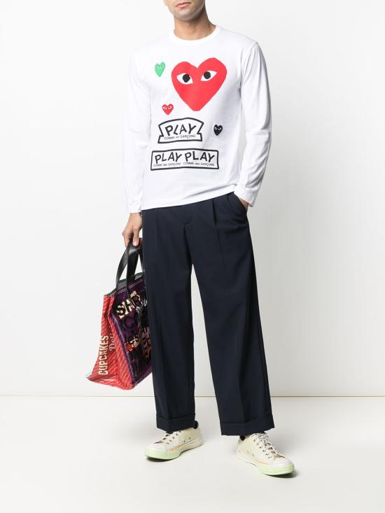  꼼데가르송 반팔 티셔츠 P1T284 1 Black