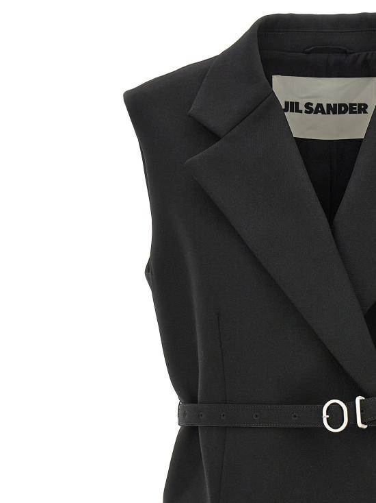 24FW 질샌더 베스트 J02FB0118J40001001 Black - JIL SANDER