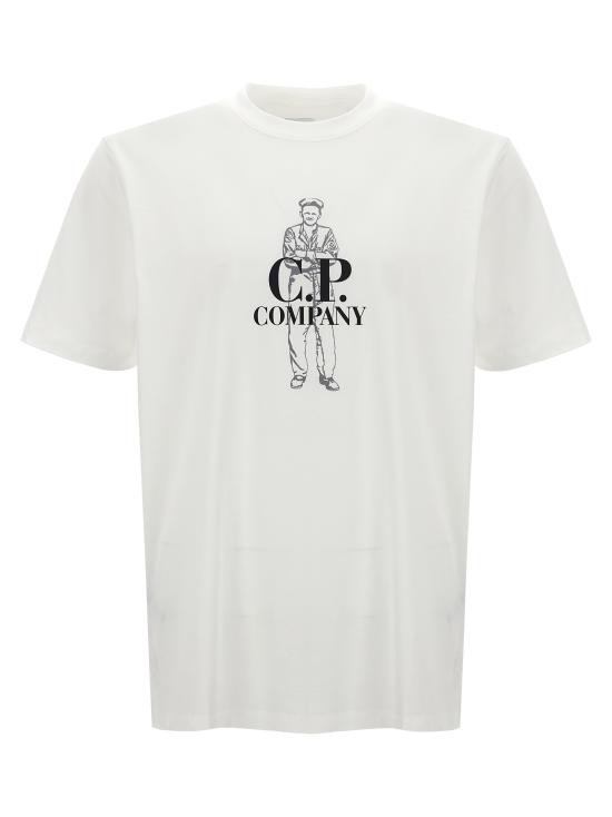 24FW 씨피 컴퍼니 반팔 티셔츠 17CMTS063A005100W103