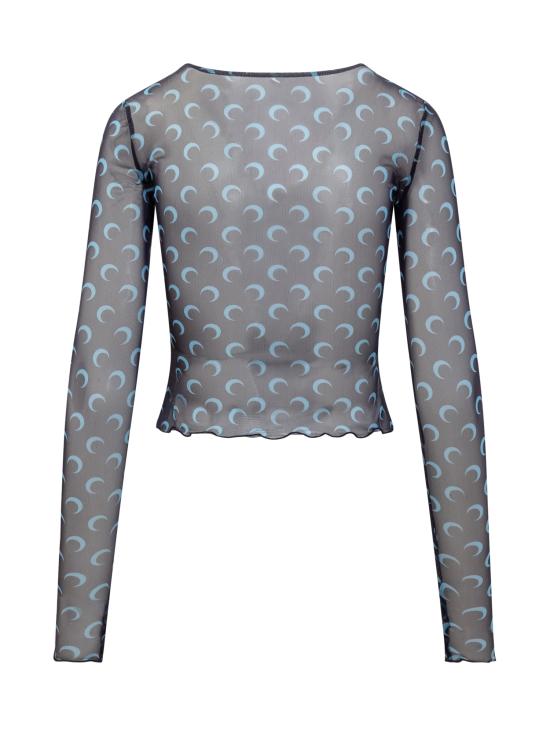 24FW 마린세르 반팔 티셔츠 WTS012ACJER0054 BL90 NAVY - MARINE SERRE