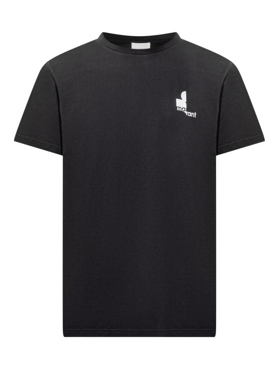 24FW 이자벨마랑 반팔 티셔츠 24PTS0047HAB1N21H 01BK BLACK