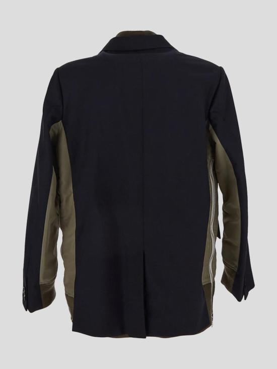  사카이 자켓 03266M237 NAVYKHAKIBEIGE - SACAI