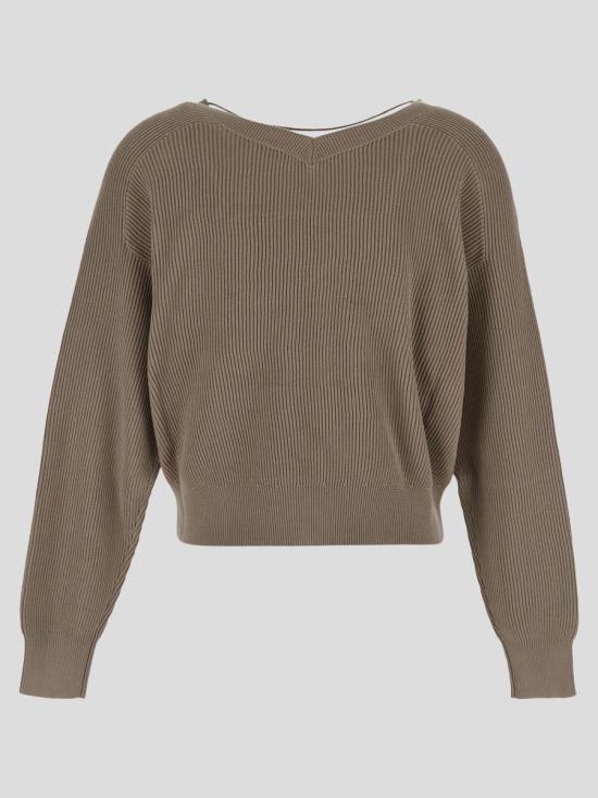  브루넬로 쿠치넬리 스웨터 M19196902C9592 Brown - BRUNELLO CUCINELLI