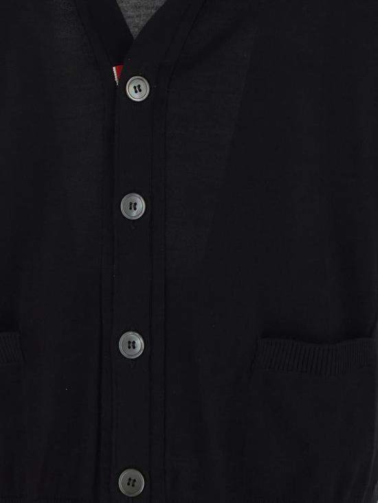 톰브라운 가디건 MKC002AY1014001 Black - THOM BROWNE