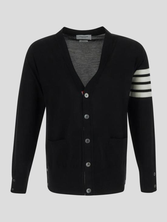  톰브라운 가디건 MKC002AY1014001 Black