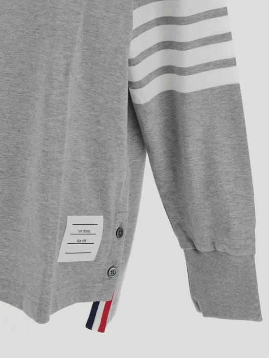 톰브라운 긴팔 티셔츠 FJS066A06221055 Grey - THOM BROWNE