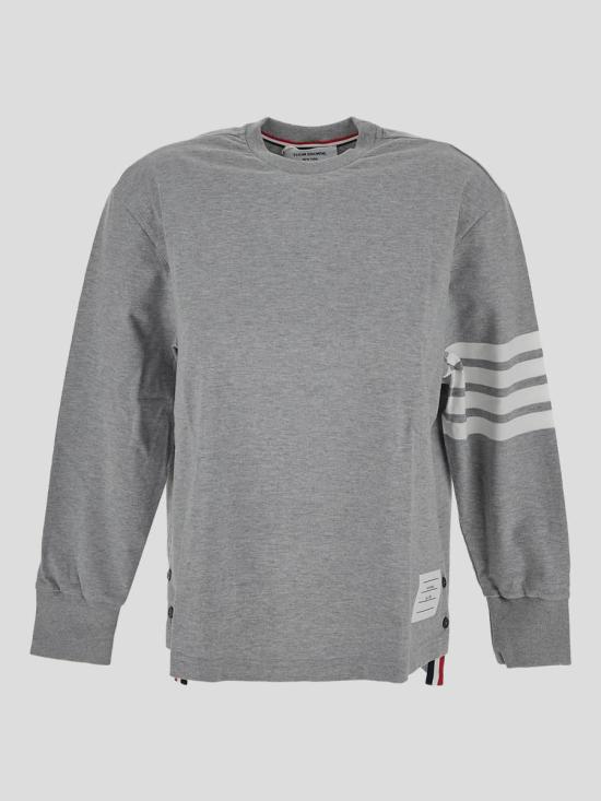  톰브라운 긴팔 티셔츠 FJS066A06221055 Grey