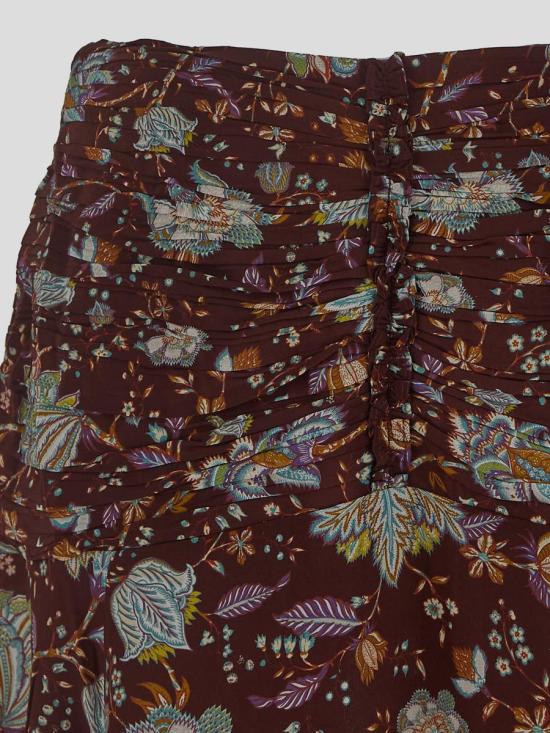  울라 존슨 롱 스커트 FA230303HELIOTROPE FLORAL PRINT - ULLA JOHNSON