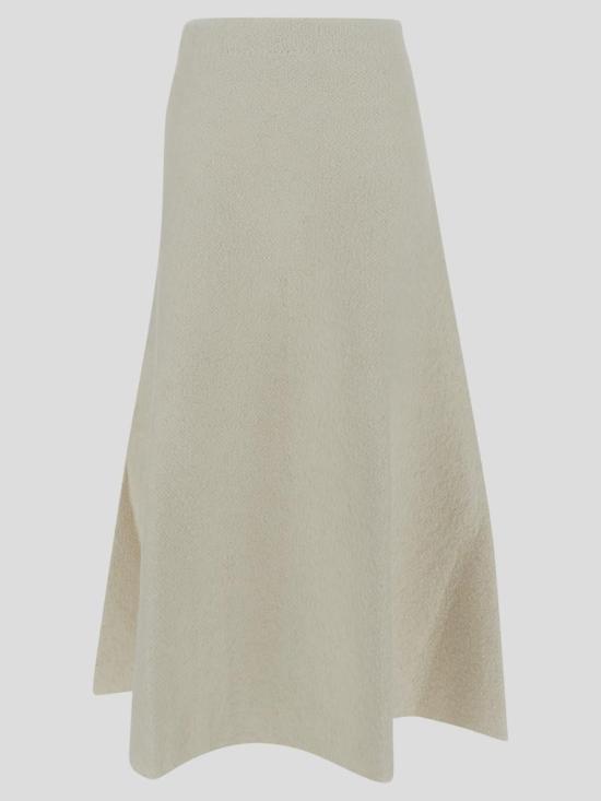  질샌더 롱 스커트 J03MA0020J14586338 PASTELGREEN - JIL SANDER