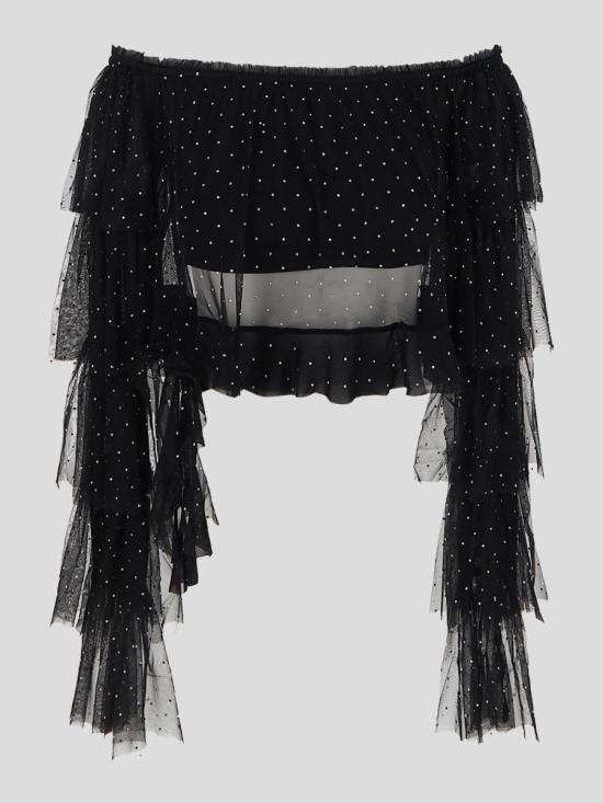  로테이트 긴팔 티셔츠 111113100BLACK Black - ROTATE