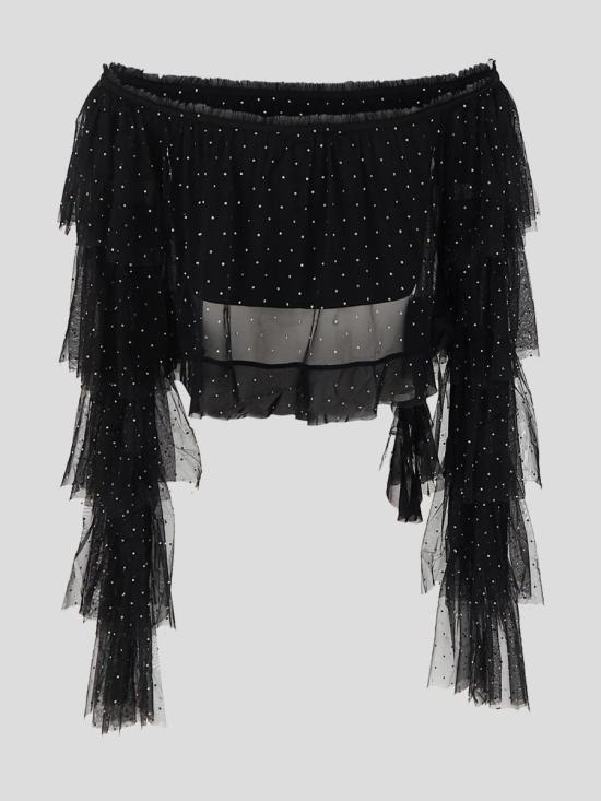  로테이트 긴팔 티셔츠 111113100BLACK Black - ROTATE